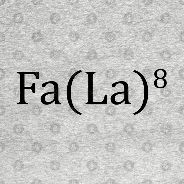 Fa(La)^8 - Math Equation Engineer christmas by CottonGarb